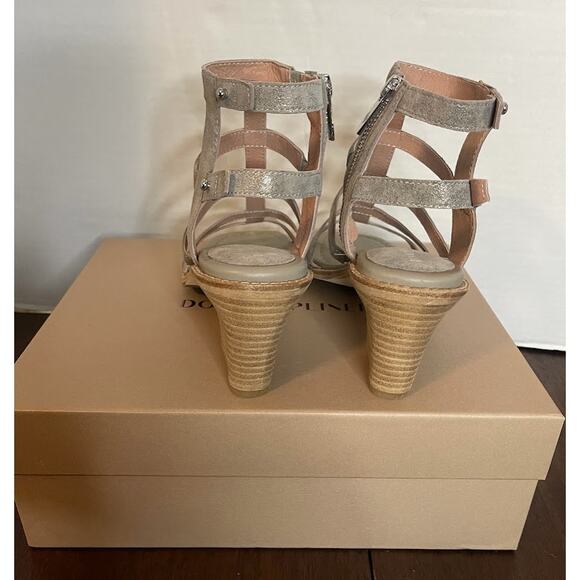 Donald Pliner Taupe Jenessa Strappy Sandals Size 8M NWB - Picture 7 of 8
